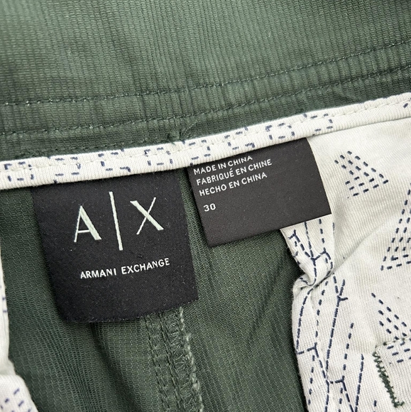 Armani exchage men's cargo shorts size 30 - Picture 5 of 5